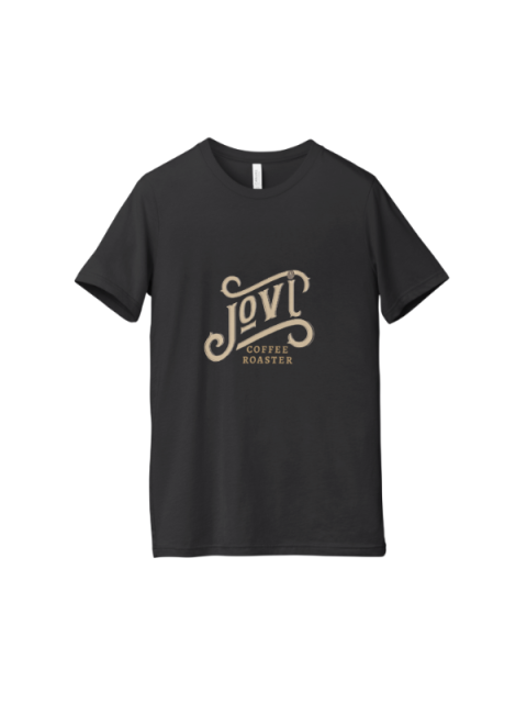 t-shirt jovi design - black